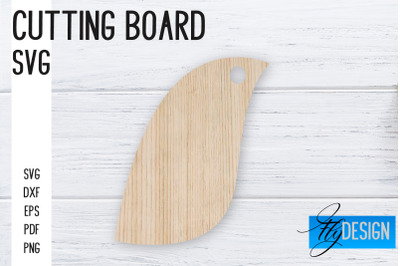 Cutting Board Laser Cut SVG | Kitchen SVG Design | CNC files