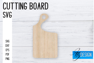 Cutting Board Laser Cut SVG | Kitchen SVG Design | CNC files