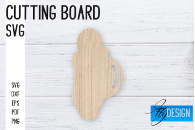 Cutting Board Laser Cut SVG | Kitchen SVG Design | CNC files