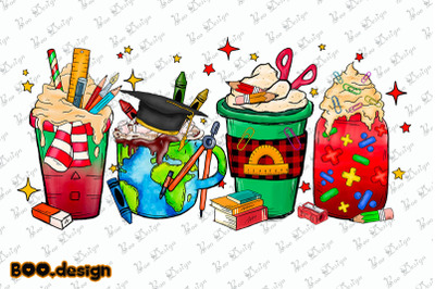 Teacher Christmas Cup Graphics