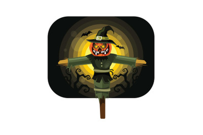 Halloween Scarecrow Character