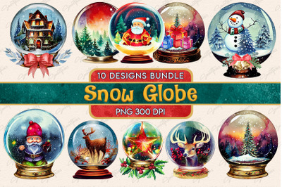 Snow Globe PNG Bundle