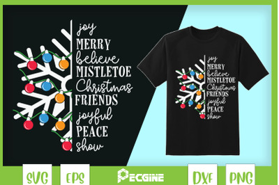 Christmas Quotes Snowflake Christmas