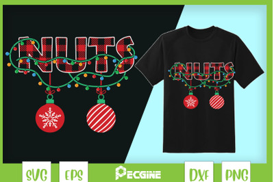 Nuts Christmas Matching Couple Chestnuts