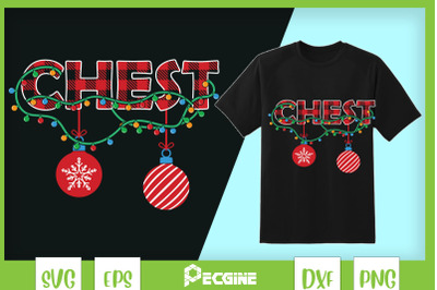 Chest Christmas Matching Couple