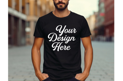 Bella Canvas 3001 T-shirt Mockups&2C; Bella Canvas Digital Download&2C;