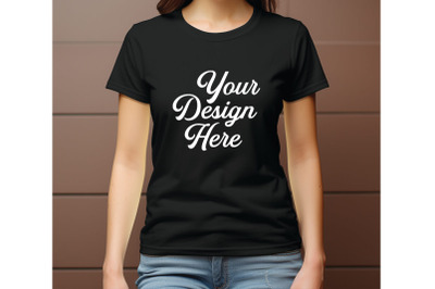 Bella Canvas 3001 T-shirt Mockups, Bella Canvas Girl Mockups, Digital