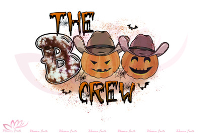 The Boo Crew Halloween Sublimation