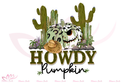 Howdy Fall Sublimation Design