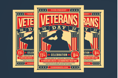 Veterans Day Celebration Flyer