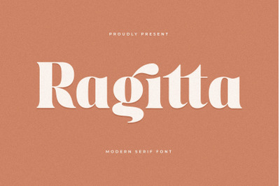 Ragitta Typeface