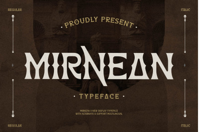 MIRNEAN Typeface
