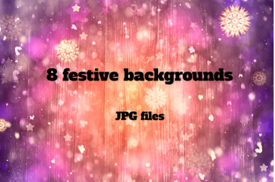 Festive New Year backgrounds