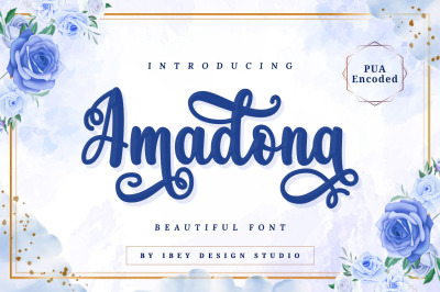 Amadona - Beautiful Font