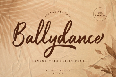 Ballydance - Handwritten Script Font