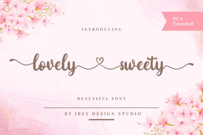 Lovely Sweety - Beautiful Font
