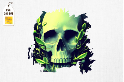 Skull And Nature