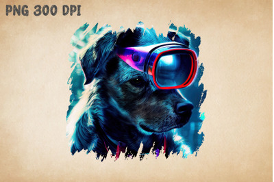 Cyberpunk Dog Art 7