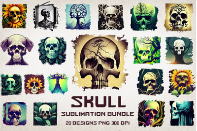 Skull Bundle-20 Designs-221015