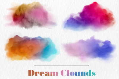 Dream clouds overlays