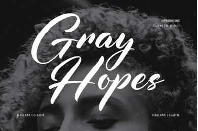 Gray Hopes Script Font