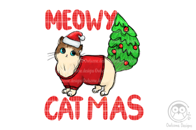 Meowy catmas Sublimation