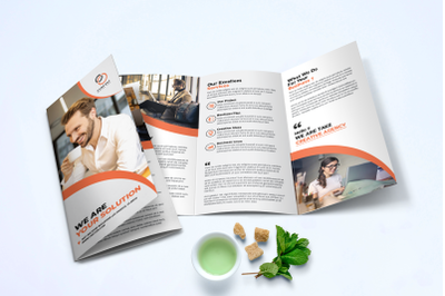 Trifold Business Brochure Template