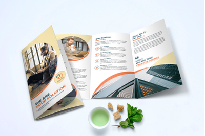 Trifold Business Brochure Template