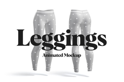 Leggings Animated Mockup