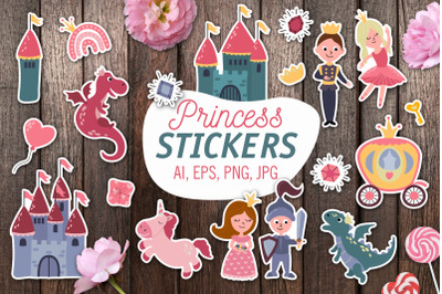 Little Princess/ Printable Stickers Cricut Design