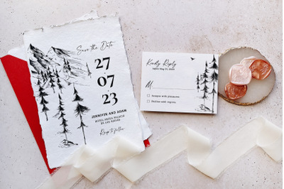 Mountain Forest Wedding Suite