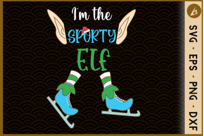 Christmas Elf I&#039;m The Sporty Elf