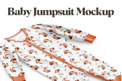 Baby Jumpsuit Mockups