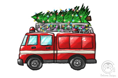 Christmas Tree On Fight Fighter Car PNG