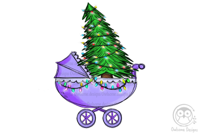 Baby Car Christmas Sublimation