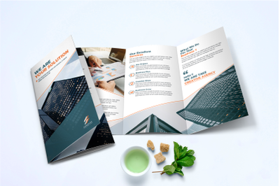 Trifold Business Brochure Template