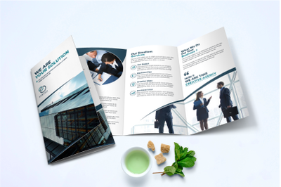 Trifold Business Brochure Template