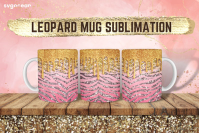 Leopard Mug | PNG Bundle | Mug Wrap