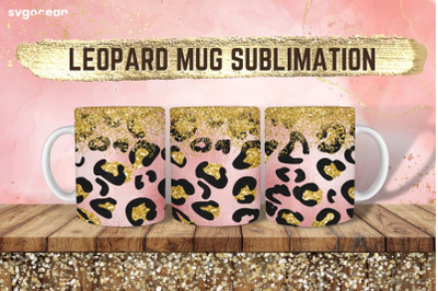 Leopard Design | PNG Bundle | Mug Wrap