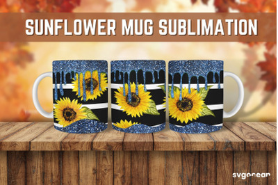 Sunflower Design | PNG Bundle | Mug Wrap