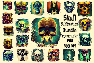 Skull Bundle-20 Designs-221019