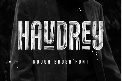Haudrey - Hand-painted Font