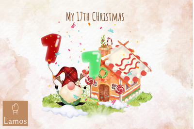 My 17th Christmas Happy Birthday