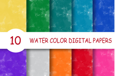 Water Color Digital Paper