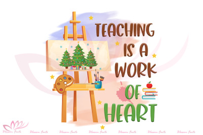 Teaching is a Work of Heart Sublimation