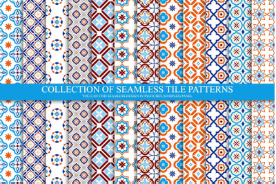 Tile mosaic ornament patterns