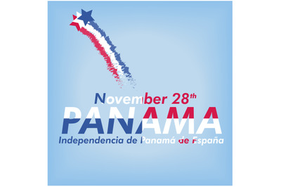 Panama Independence Day Vector Illustration