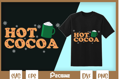 Hot cocoa Biscuit Christmas