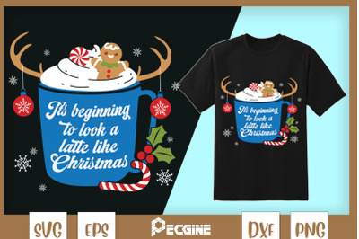Look A Latte Like Christmas Cocoa