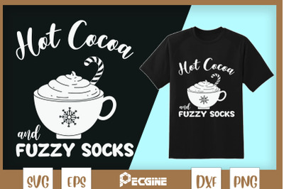 Hot Cocoa and Fuzzy Socks Christmas